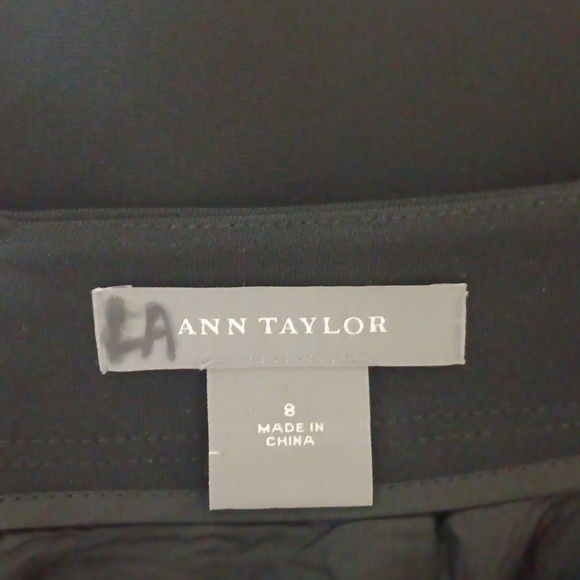 Ann Taylor Black Dressy Flowy Skirt - Picture 7 of 7